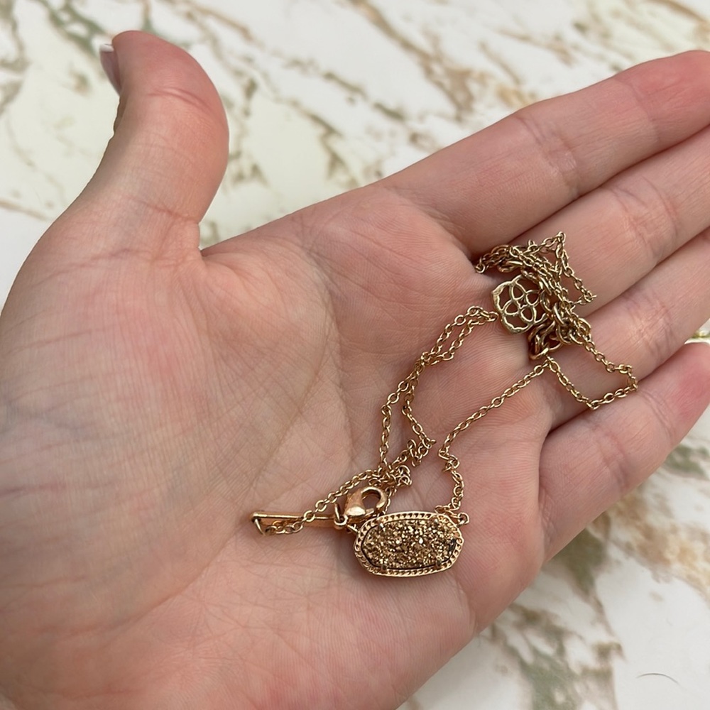 Drusy necklace